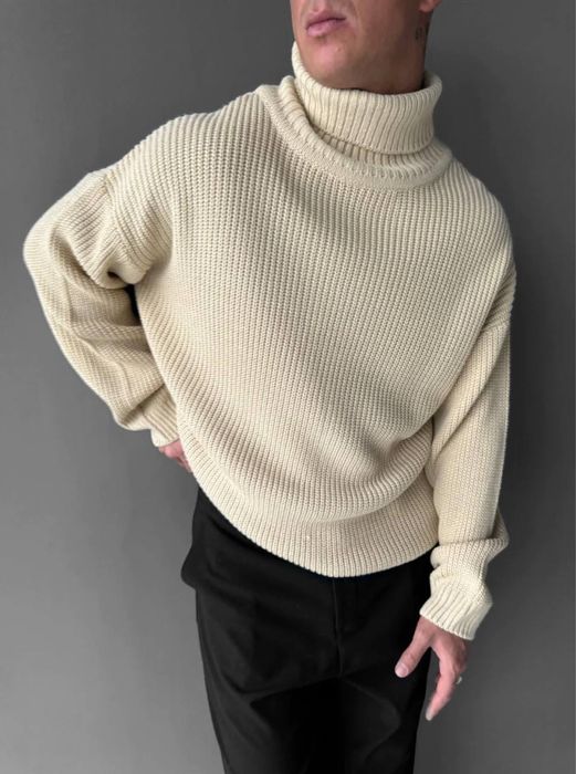 Чоловічий вʼязаний светр, 5 кольорів