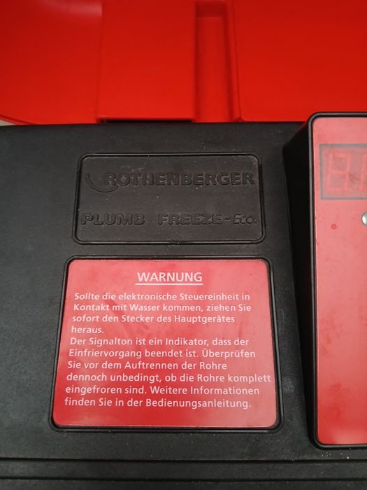 Zamrażarka do rur rothnberrger techniczne