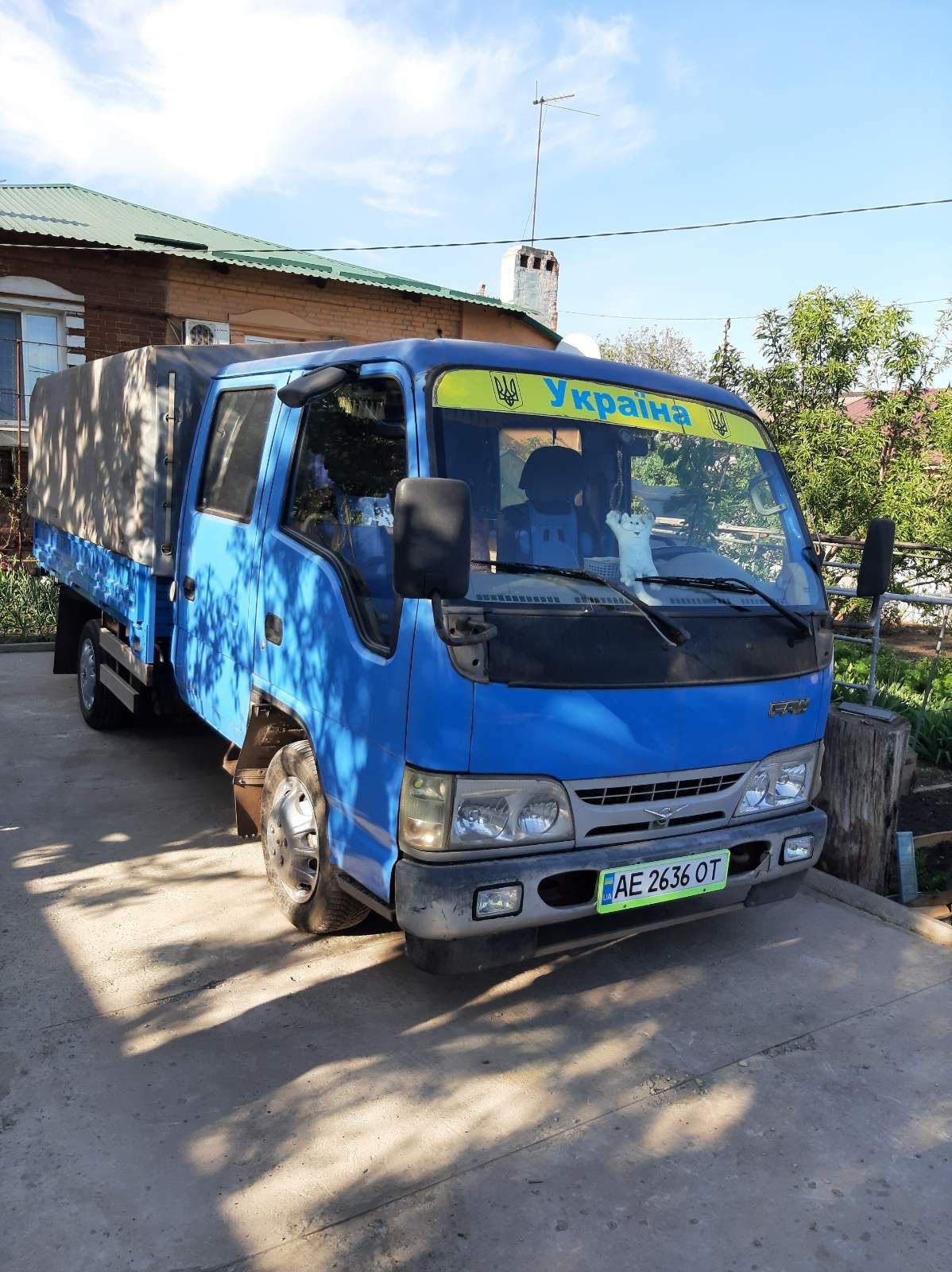 Продам грузопасажирский Faw