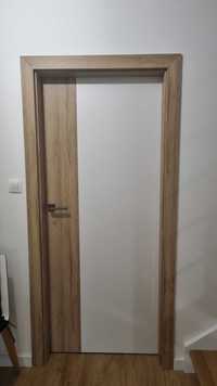 Ościeżnica do drzwi DRE RIVIA dąb vintage lewe 80cm