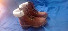 Buty trapery z kozuszkiem