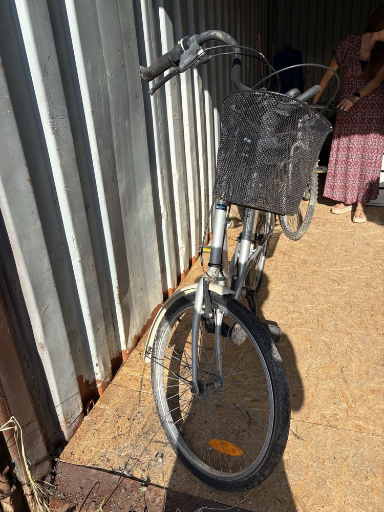 Bicicleta com cesto