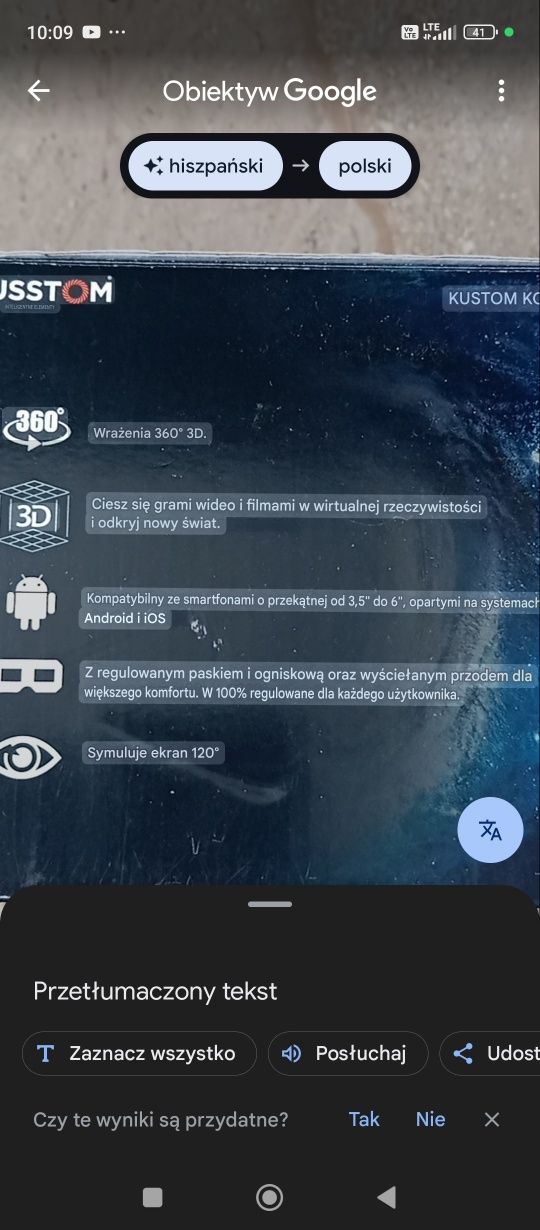 Okulary 3D Virtual