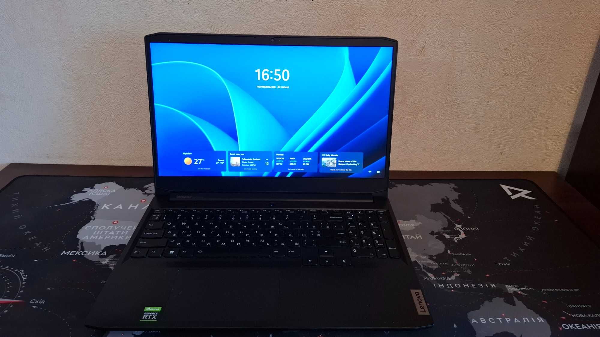Lenovo Gaming 3 15ACH6 Ryzen 5 / RTX3050 / 16 ГБ / SSD 256 + чек