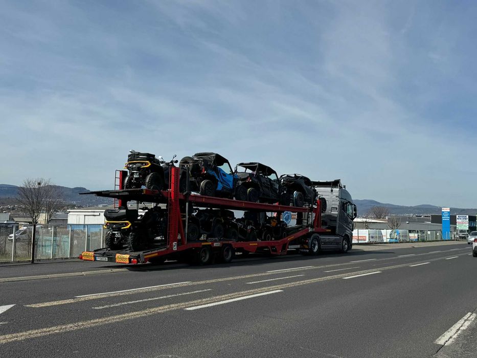 Semi-reboque transporte carros 7/8
