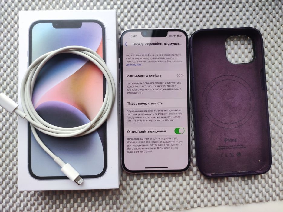 Iphone 14 plus 128gb Purple e-sim