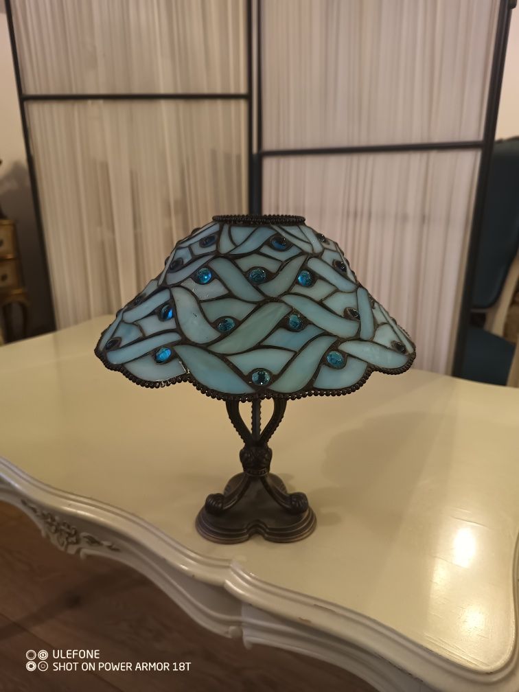 Świecznik witrażowy " Tiffany",lampka,lampion