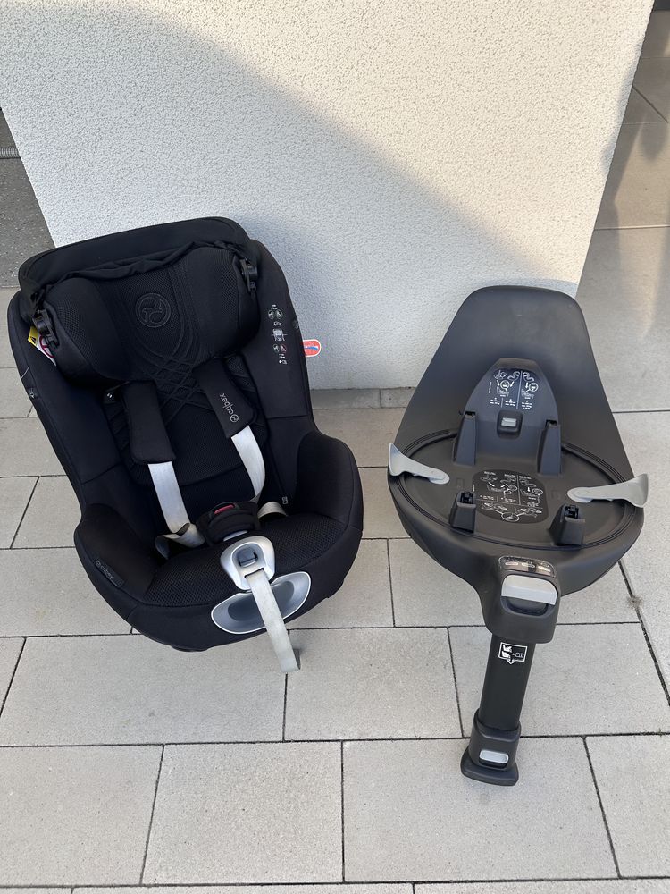 Cybex fotelik samochodowy sirona T I-size sepia black plus+baza base T