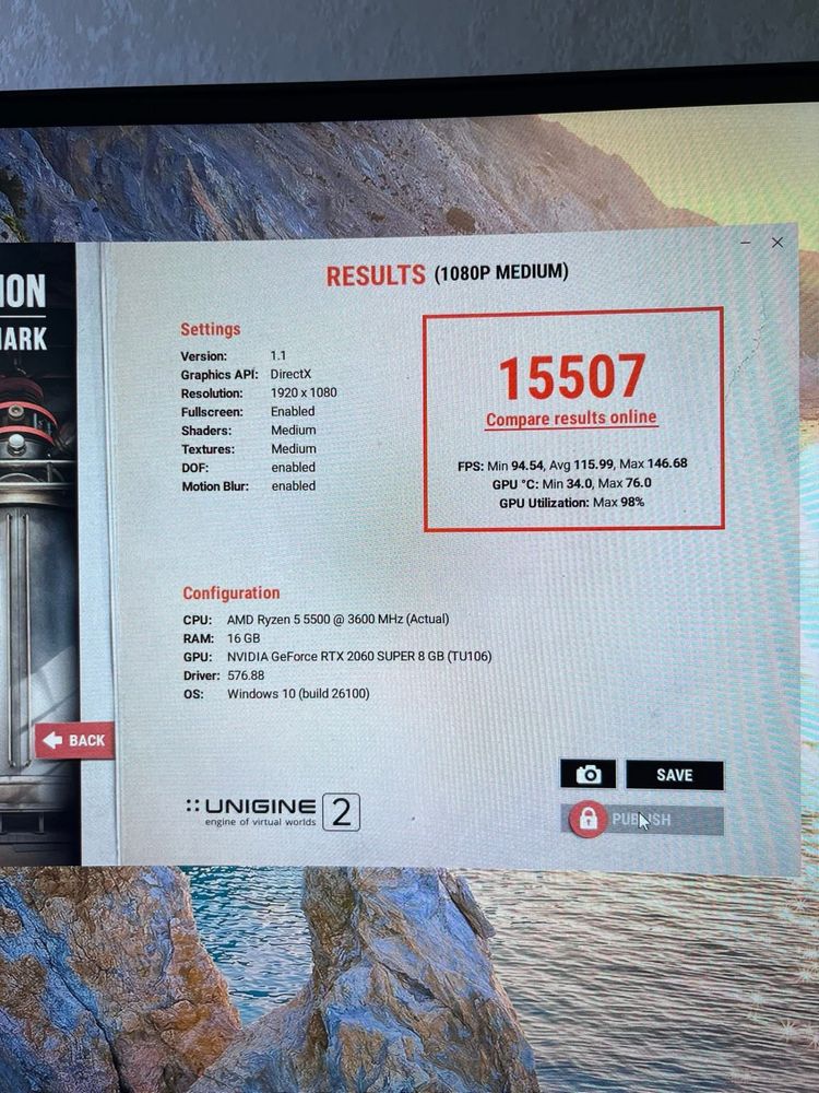Ігровий комп’ютер на базі AMD Ryzen 5 5500 та RTX 2060 SUPER 8Gb