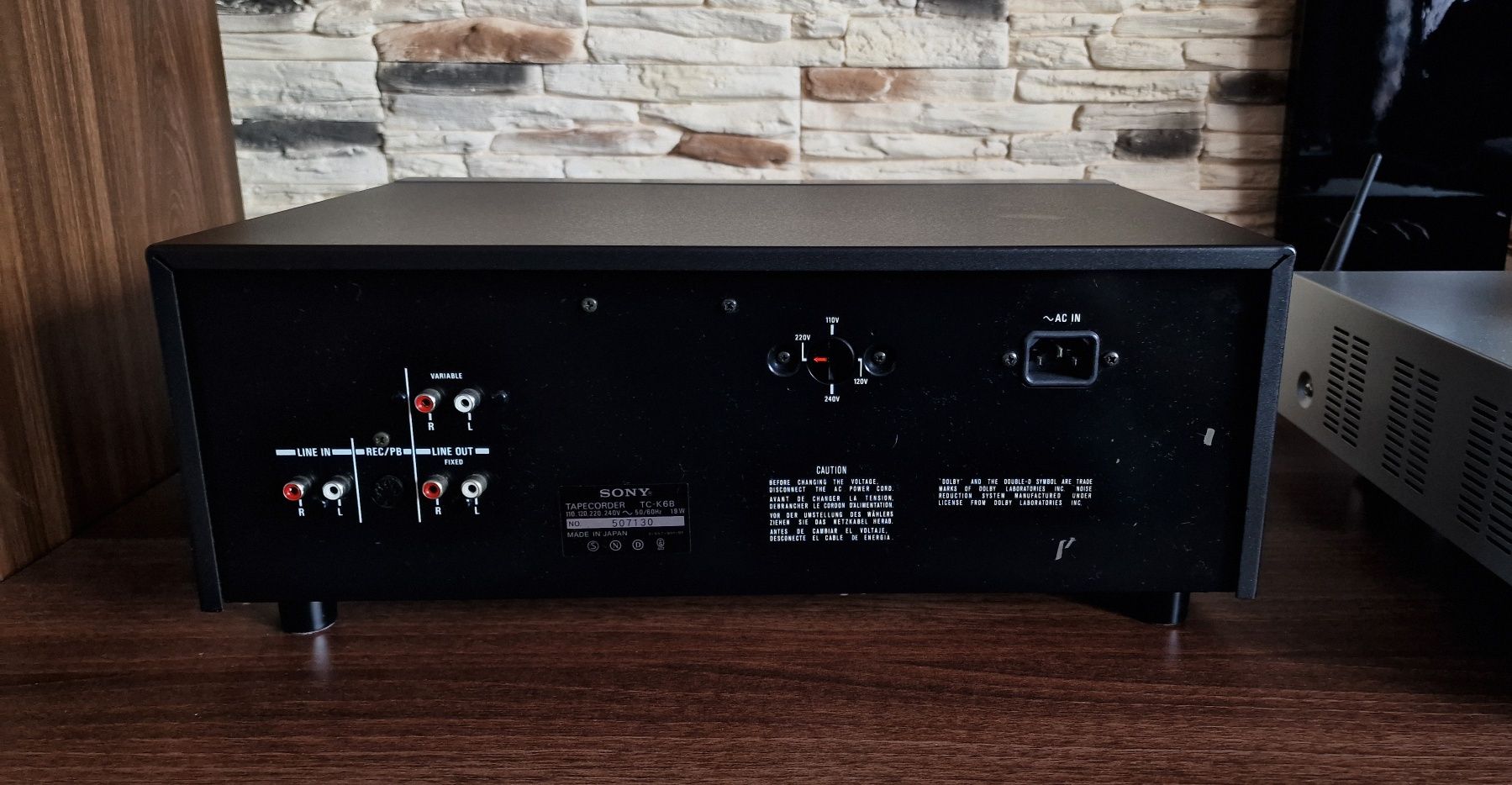 Sony TC-K6B, magnetofon, deck, kaseta