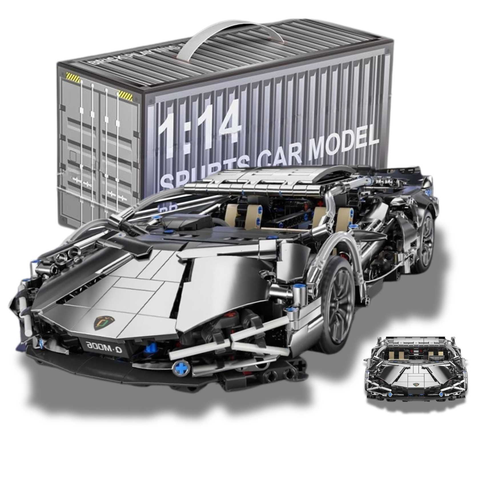 Zestaw Klocków Samochód Sportowy Do Zbudowania Lamborghini 1314 el.