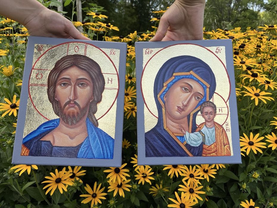 Ікони парні мальовані