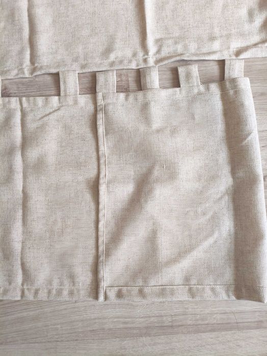 Zazdroski 100%len kanwa zestaw 2szt