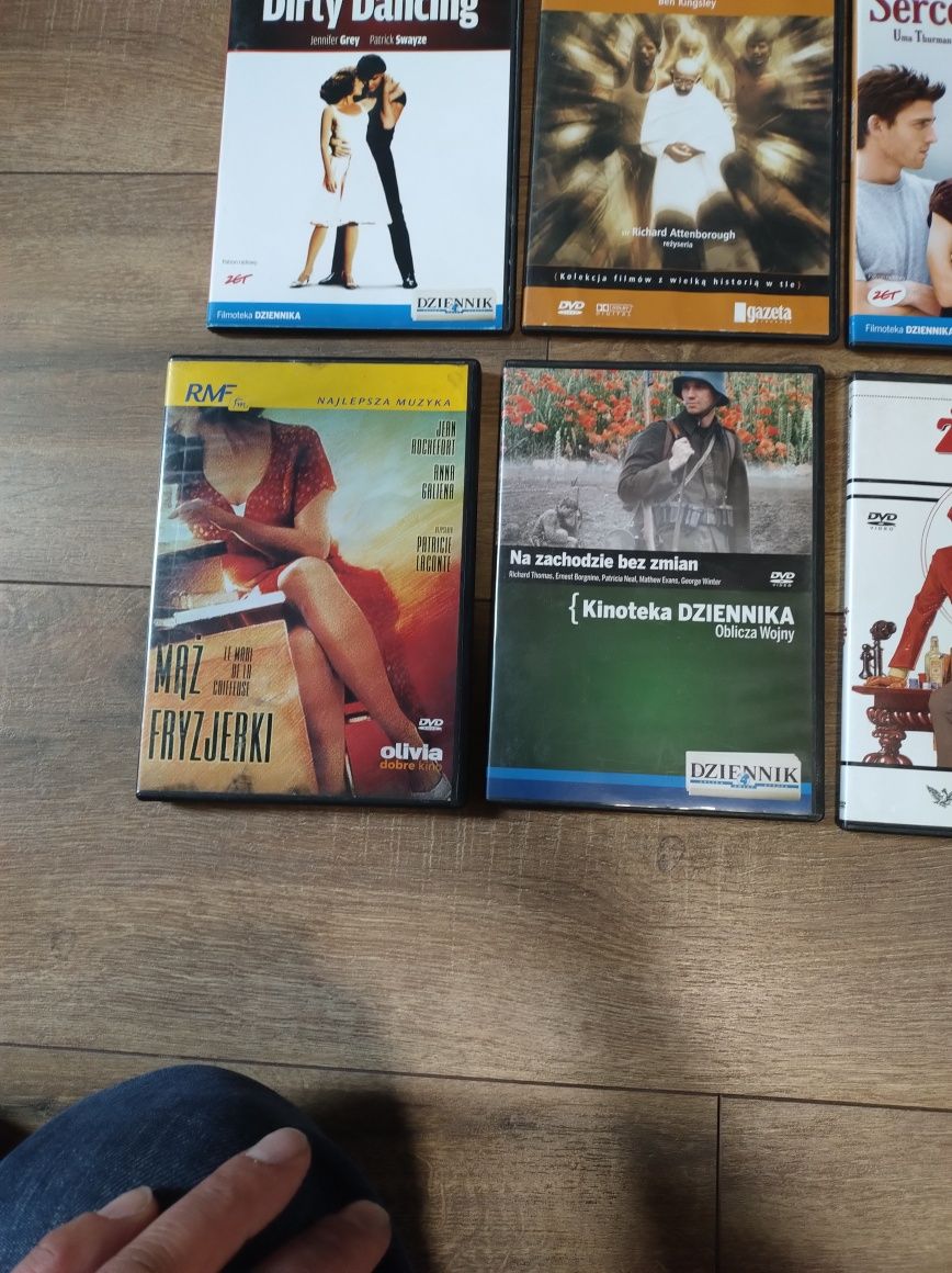 Zestaw filmów na DVD