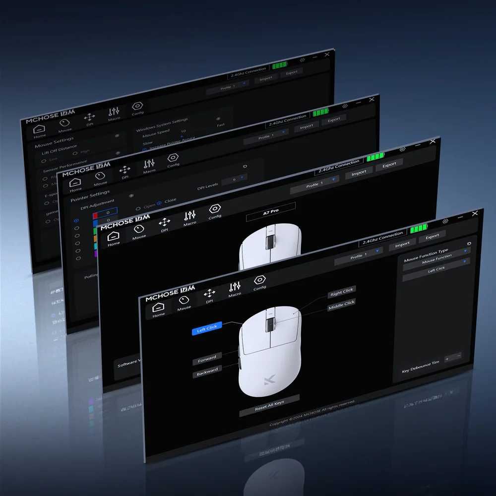 Mchose A7 Ultra white sensor 3950