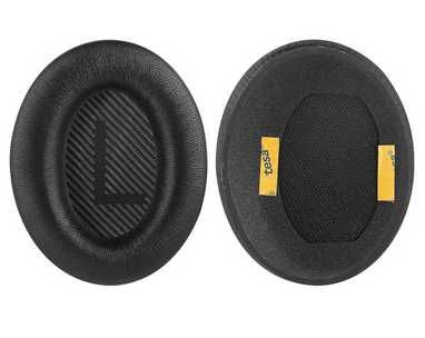 Nauszniki pady gąbki do bose QC35 QC25 QC15 2 AE2 QC2 czarny
