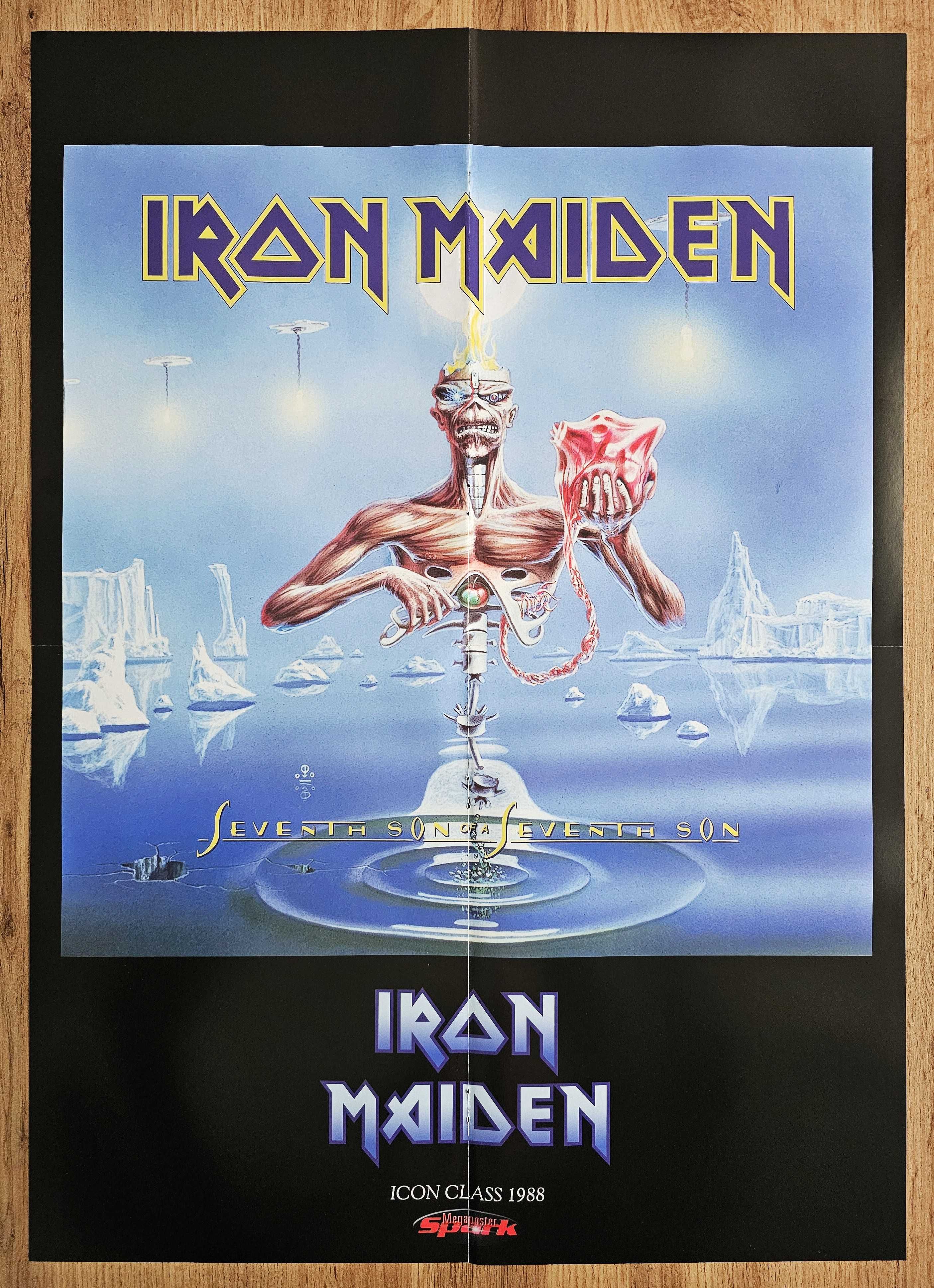 Iron Maiden - Duży plakat z 2022 r. - Format A2 (ok. 40 x 55 cm) NOWY!