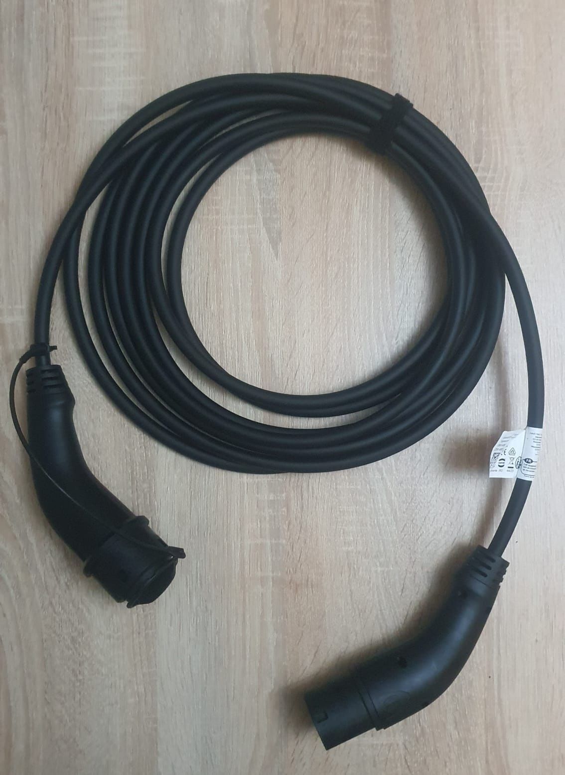 Kabel prosty Harting Typ 2 długość 7,5 m 11 kW