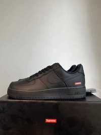 Nike Air Force 1 Low Supreme Black 44