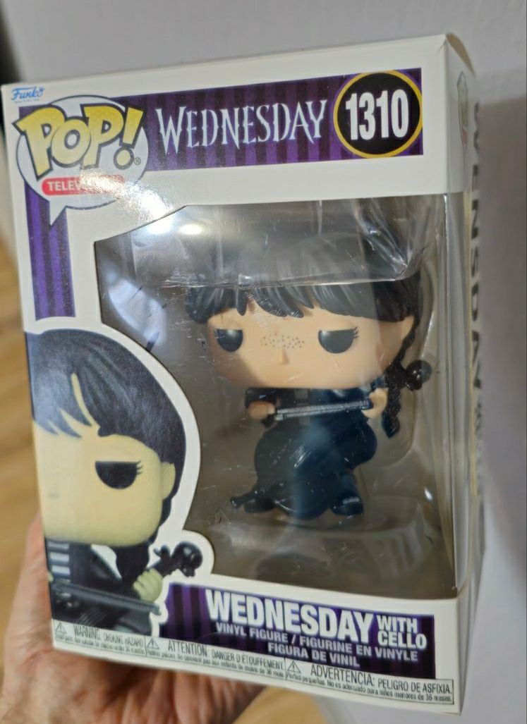 Фігурка Funko в коробці 1310 Wednesday Addams wish cello, Венздей