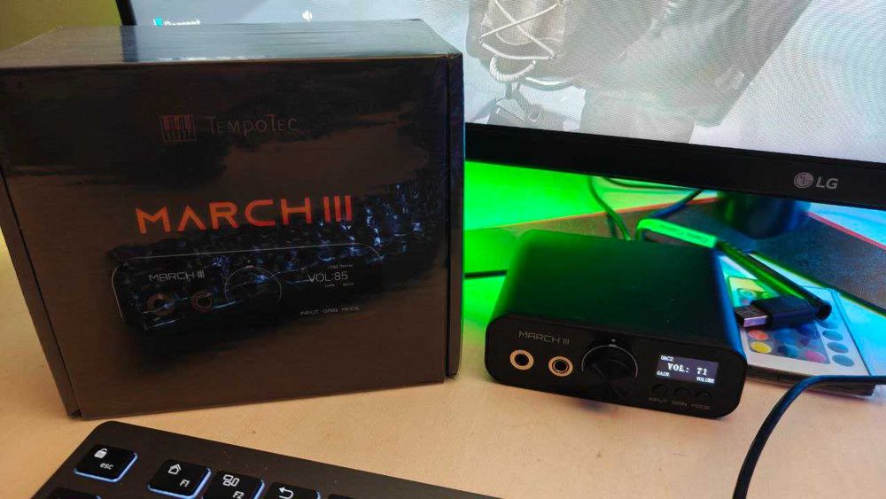 TempoTec Mach III-M3: ЦАП/Усилитель (2xCS43198, Bluetooth, LDAC, PS5)