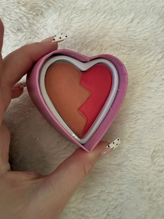 I Heart Revolution Heart Breakers Podwójny róż Odcień Pink Duo