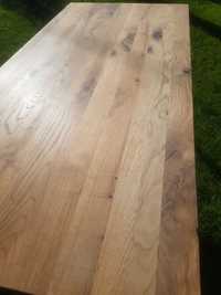 Nowy stół drewniany, dębowy. 146x70cm