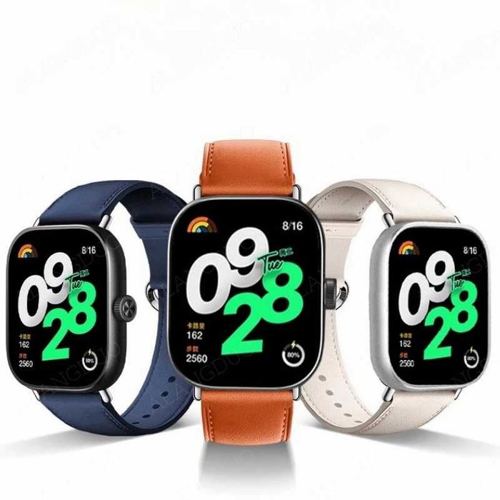 Ремінець шкіряний для смарт-годинника Xiaomi Redmi Watch 5 / 4