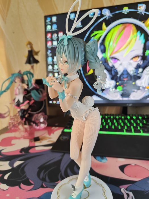 Оригінальна фігурка Hatsune Miku - BiCute Bunnies - Rurudo, White ver.