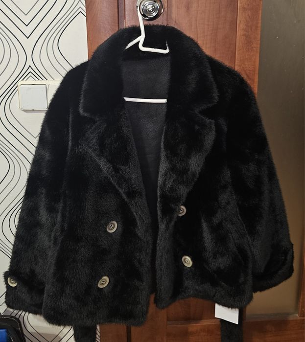 Еко шубка під норку нова