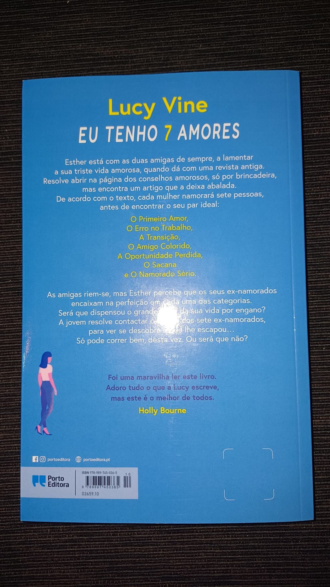 Livro Eu tenho 7 Amores|Novo