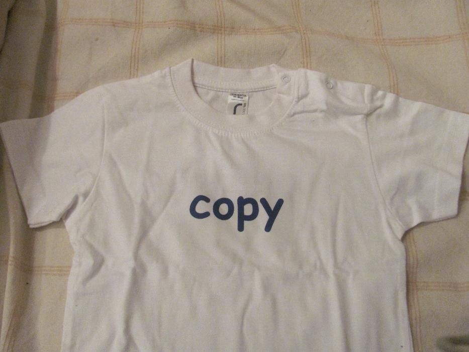 T-shirt's para bebés gémeos ( copy-paste )