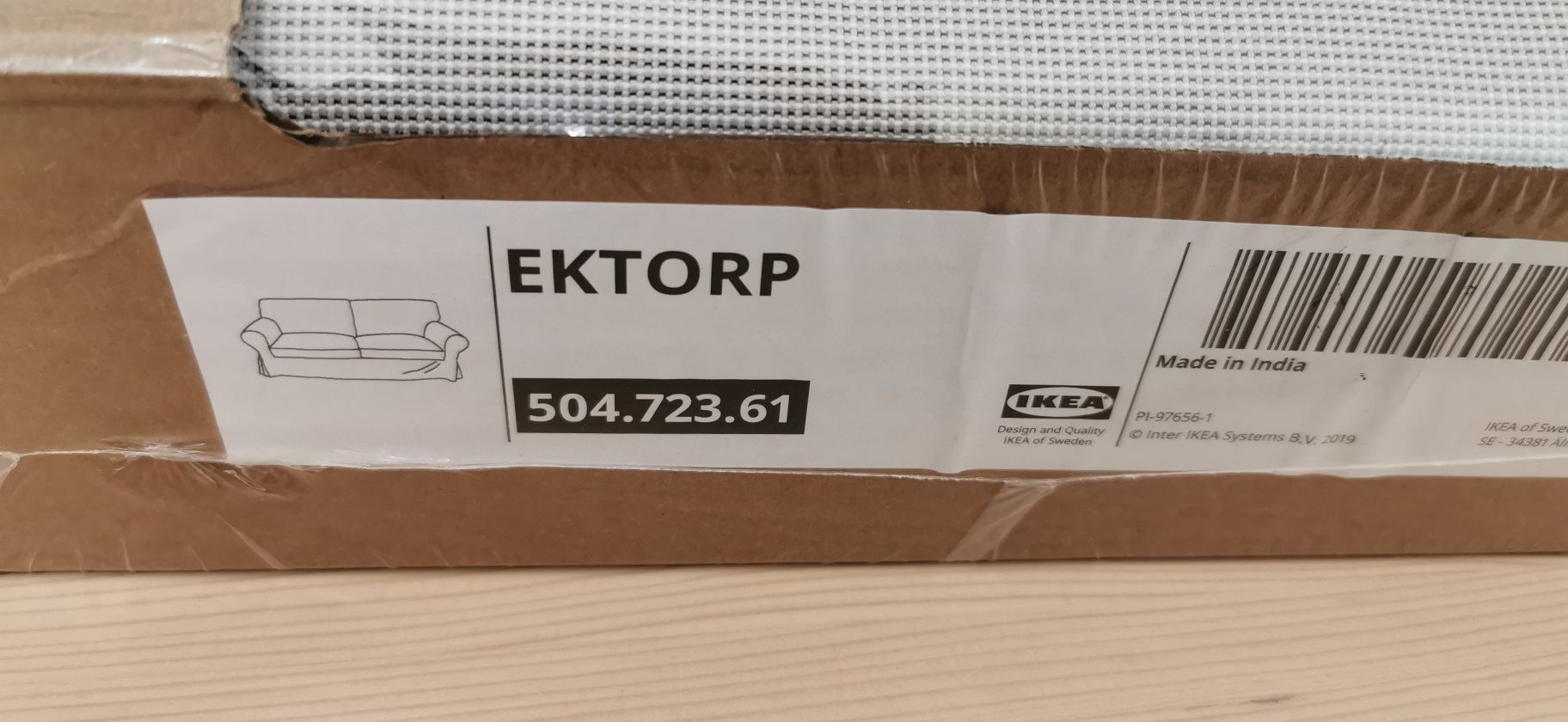 pokrowiec Totebo nowy Ikea EKTORP 2osob. na nierozkładaną sofę