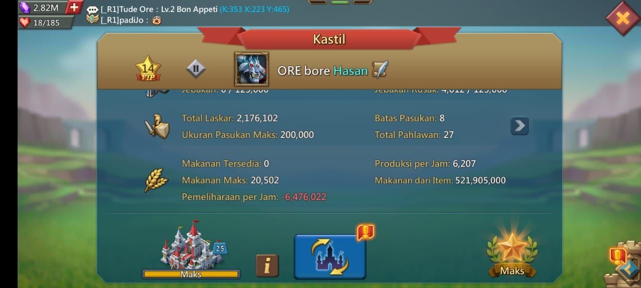 Lordsmobile używana gra na pc android