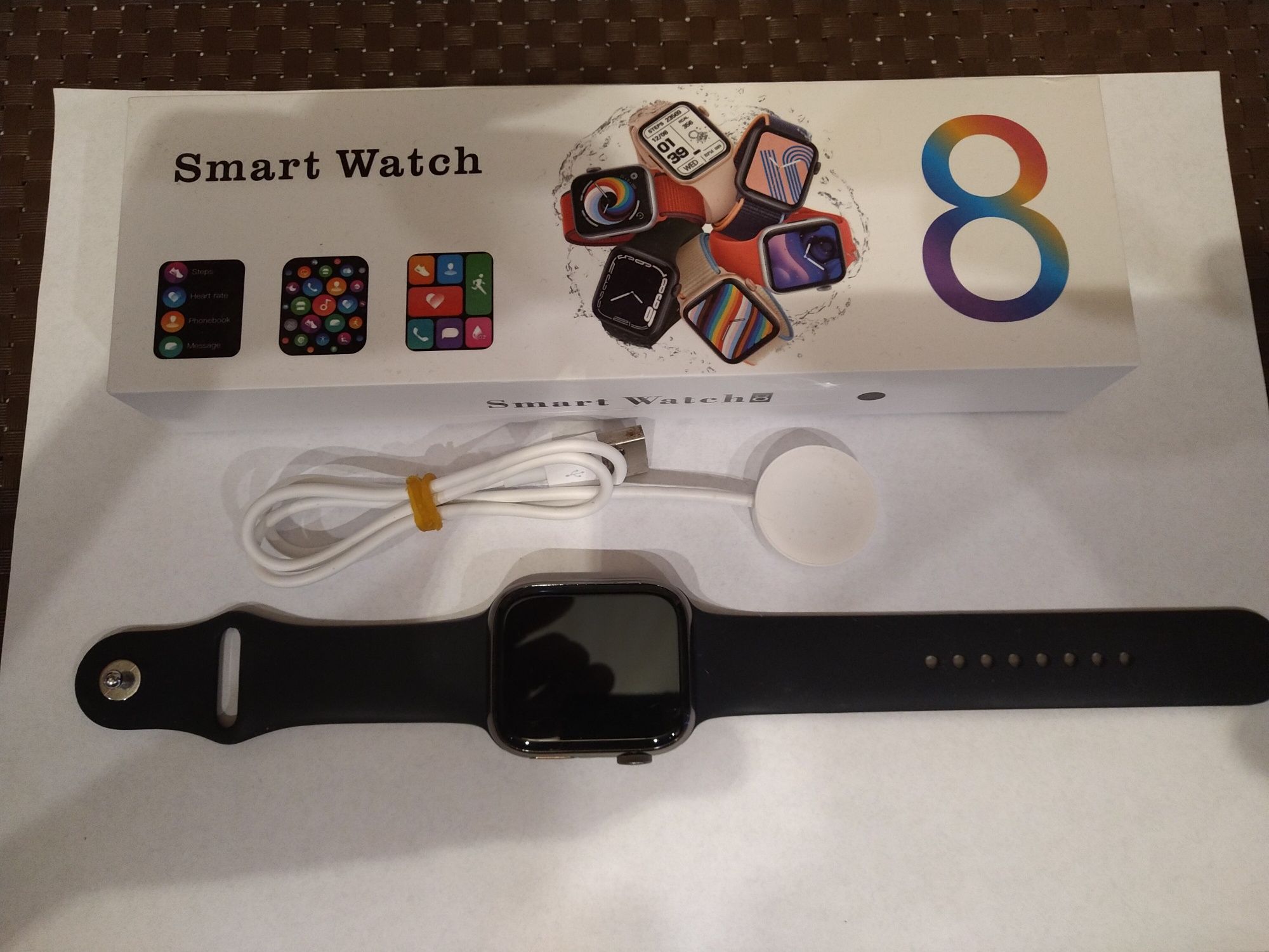 Smart Watch 8 zegarek.