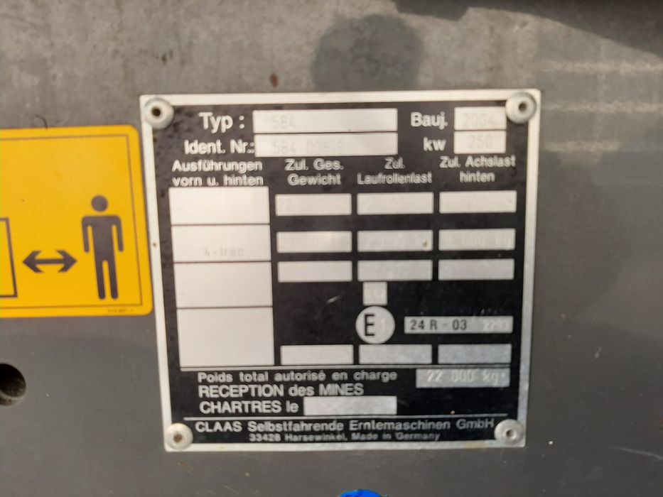 Kombajn Claas Lexion 560 heder V660 lub V750