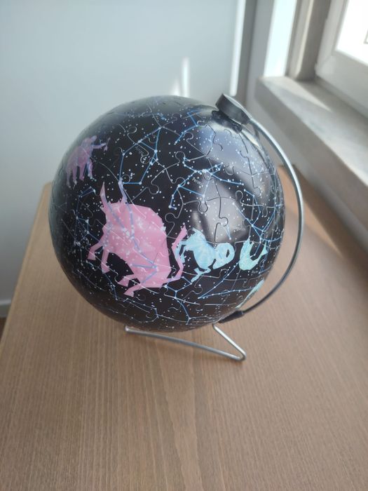 Ravensburger - Puzzle 3D Globo Estrelas Glow in the dark 180 peças