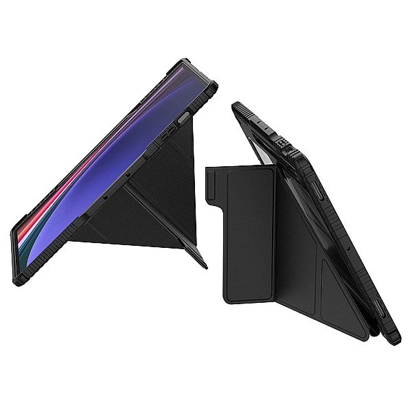 Etui Nillkin Bumper Leather Case Pro na Samsung Galaxy Tab S9+ - czarn