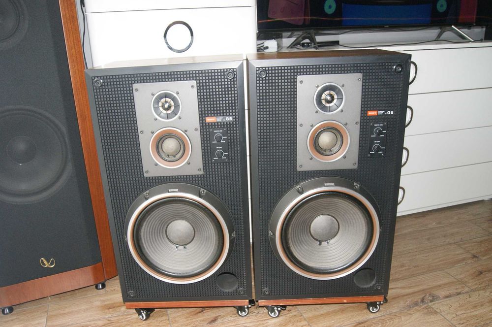 Kolumny Sony SS-G5 Alnico V i carbocon konkurent Yamaha NS-1000