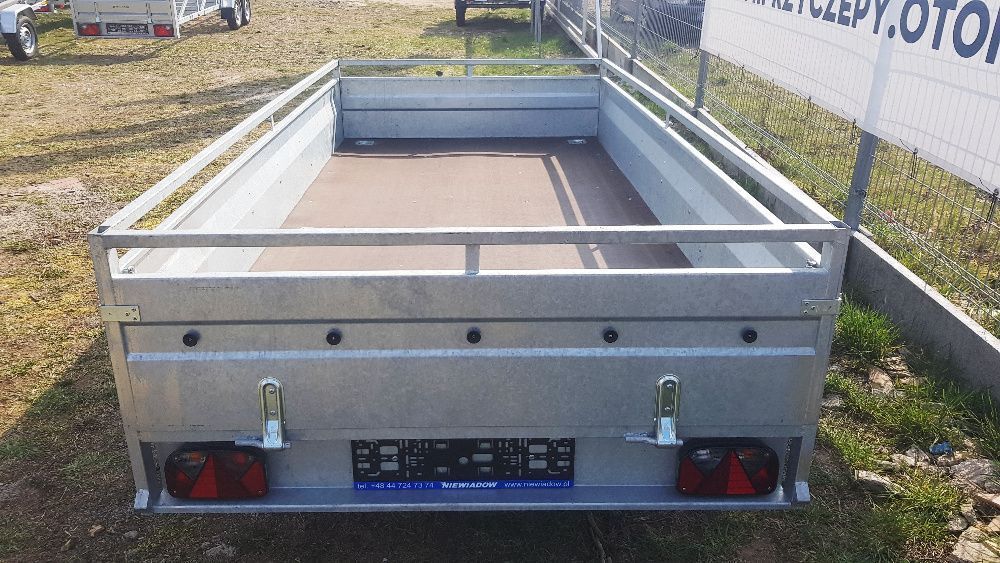 Przyczepka BORO MAJSTER 3m  tandem 750 DMC dostawa cała Polska