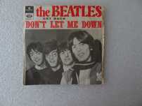 Disco vinil single - The Beatles - Get Back / Don't let me down