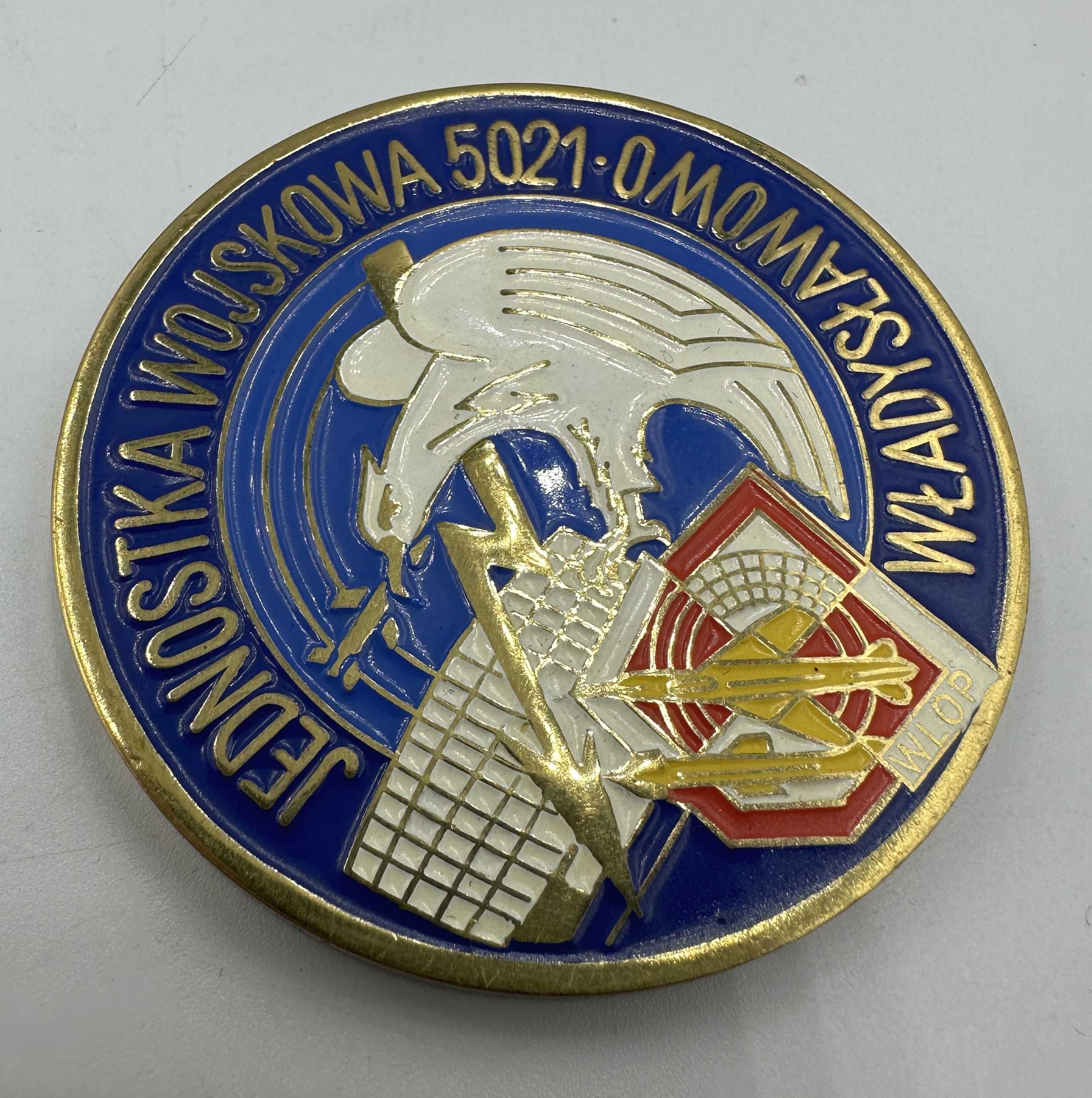 Medal numerowany Jednostka Wojskowa 5021 Władysławowo - numer 112!!!