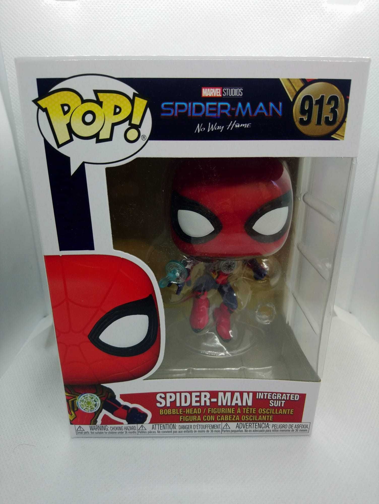 Funko PopSpiderman No way Home Integrated Suit 913  uszkodzone pudelko