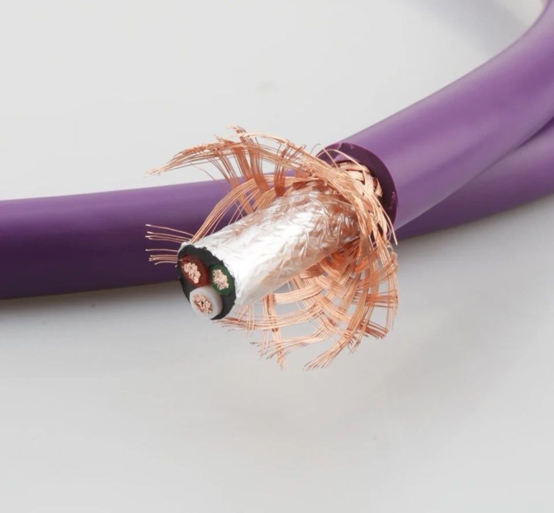 Kabel zasilający audio Audiocrast P122 3x2.5mm dł. 1.0 m. Wtyki Schuko