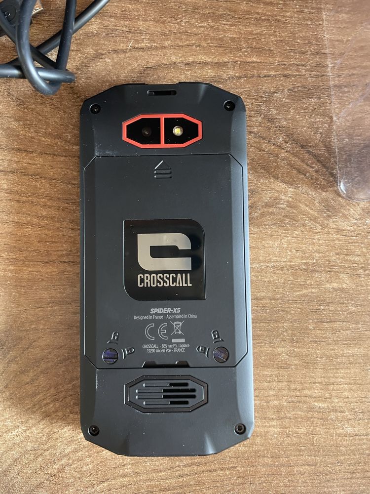 Telefon Spider X5 czarny