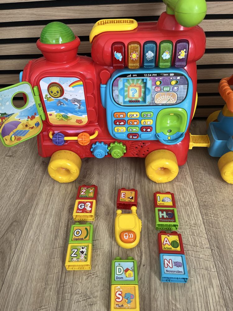Pociag jezdzik pchacz Vtech
