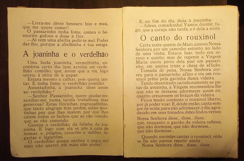 Leituras para a 3 Classe de 1940