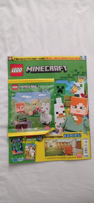 Gazetka Lego Minecraft z klockami nowa