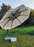 Bardzo duży parasol ogrodowy Sun Garden 3,5 metra