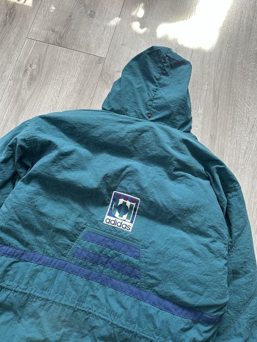 Парка adidas пуховик винтаж